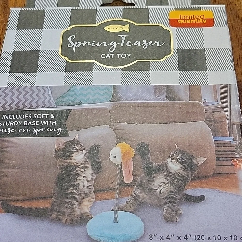Cat toy and box liner bundle